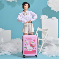【OUTDOOR】Hello Kitty聯名款 20吋 台灣景點 登機箱/行李箱-粉紅色 ODKT21A19PK