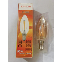 Lampu LED Candle filament bulb Hias Lilin C35 E14 4Watt 4wat 4W