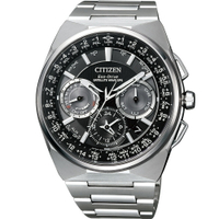 CITIZEN 星辰錶 GPS 系列 光動能鈦金屬衛GPS星對時腕錶(CC9009-81E)-48mm-黑面鋼帶【刷卡回饋 分期0利率】