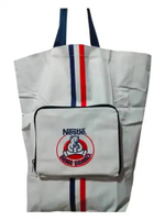 Tote Bag Bear Brand, Tas Belanja Susu Beruang By Nestle Putih Lipat Dompet