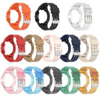 Sport Clear Band for Samsung Galaxy watch4/Watch5/watch4 classic Transparent silicone Strap for Galaxy watch Strap 40mm 44mm 46M