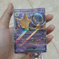 Alakazam EX RR SV2A 065/165 Pokemon TCG Trading Card Game Indonesia