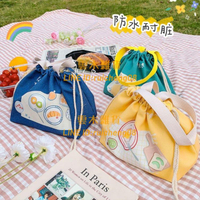 餐袋日系和風便當包創意大容量帆布束口午餐包便攜手提飯盒袋子【雲木雜貨】