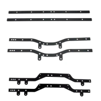 WPL C14 C24 C34 C44 B14 B24 2pcs Metal Chassis Beam Girder Side Frame Chassis RC Car Upgrades Parts Spare Accessories