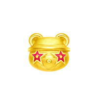【周大福】PHANTACI系列 范特熊PRINCESS黃金手環(專屬手環)
