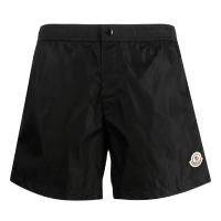 MONCLER 男款 品牌LOGO 海灘褲/泳褲-黑色(S號、M號、L號、XL號)