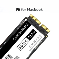 OSCOO 512G 1TB M.2 NVME PCIe SSD for 2013 2015 2017 Macbook Air A1465 A1466 A1398 A1419 NVMe SSD for MacBook PCIe3.0*4 SSD