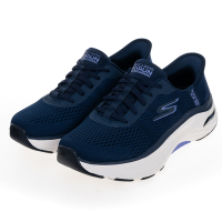 SKECHERS 女鞋 慢跑系列 瞬穿舒適科技 GO RUN MAX CUSHIONING ARCH FIT 寬楦款 - 128930WNVLV