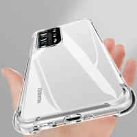 Shockproof Phone Case For Huawei P60 P50 P40 P30 P20 Pro Lite Transparent Back Cover For Huawei Mate 60 50 40 30 Pro Phone Case