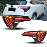 Taillight For Honda Vezel HRV HR-V LED Taillights 2014-2022 Tail Lamp Car Styling DRL Signal Projector Lens Auto Accessories