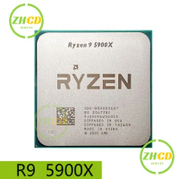 AMD For Ryzen 9 5900X R9 5900X R9-5900x 3.7GHz 12-core 24-thread CPU processor 7NM L3=64M 105W 100-000000061 slot AM4n