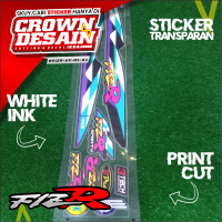 Stiker Striping FIZR - Sticker Striping Lis Variasi F1ZR Transparan - Striping Sticker F1ZR Transpar