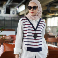 Kemeja Wanita Katun Mix Combed V by GYL Authentic Muslim
