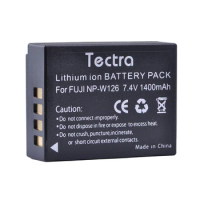 Tectra NP-W126 NP W126 1PC Camera Battery for Fujifilm X-E1 XE1 X-E2 XE2 X-A1 X-M1 X-M2 X-T1 XT1 X-Pro1 XPro1 HS33 HS30 HS50 EXR