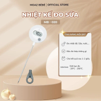 Nhiệt kế đo sữa cho bé MB020 Moaz Bébé MB-020 & Nhiệt kế KTS MB040