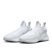 NIKE 慢跑鞋 女鞋 大童 運動鞋 襪套 FLEX RUNNER 3 GS 白 FN1294-100