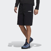Adidas UPF Shorts [IC4411] 男 短褲 亞洲版 戶外 運動 休閒 防潑水 抗臭 機能 尼龍 黑
