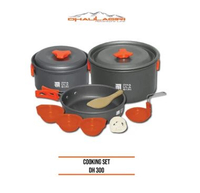 DHAULAGIRI - Cooking Set 300 Alat Masak Camping Portable