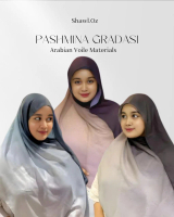 (New Launch) Pashmina Turkiye Gradation/Pashmina Viscose Gradasi/Pashmina Ombre/Pashmina Katun Grada