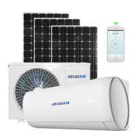Portable solar panel airconditioner philippines thermal 12000btu ac dc hybrid solar air conditioner for home