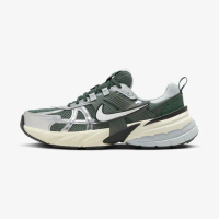 【NIKE 耐吉】V2K Run 男鞋 綠銀色 運動 復古 透氣 緩震 網眼 休閒鞋 HJ4497-300