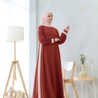 Latisha Dress Gamis Amori Original Premium Cantik Premium