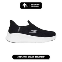 Sepatu Sneakers Wanita Skechers Slip On Go Walk Now Anahi Black/White (125642BKW) Original 37.5