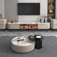 Cabinet Shelf Monitor Tv Table Black White Bedroom Mobiles Tv Table Storage Display Muebles Para El Hogar Replica Furniture
