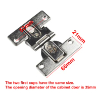 For The Upper And Lower Doors Of The Hanging Cabinet To Be Connected And Folded Open Folding Door Hinge Furniture Hinges