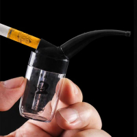 New 3pcs/lot Men Smoking Accessories Water Smoking Tobacco Pipe Cigarette Cigar Holder Hookah Filter Smoke Pipe
