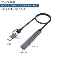 USB C Hub 4/7 Ports USB Type C to USB 3.0 Hub Splitter Adapter for MacBook Pro iPad Pro Samsung Galaxy Note 10 S10 USB Hub