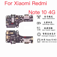 10pcs For Xiaomi Redmi Note 10 4G Note 10 5G USB Power Charging Connector Plug Port Dock Flex Cable Super Fast Charge Support
