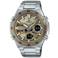 【CASIO】EDIFICE 立體雙顯計時腕錶 EFV-C110D-5A