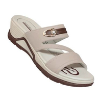 Neucleus Sandal Wanita Tania-03 Sol 5cm Empuk Ringan Anti Slip Size 37-40 Warna Kalem 40 Krem
