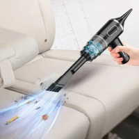 Car Vacuum Cleaners Vehicle Suction Power Electric Air Duster Portable Wireless Air Blower Multifunctional Electric Air Duster