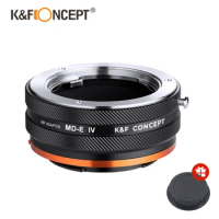 K&amp;F Concept MD-NEX IV 4 PRO Adapter for Minolta MD MC Lens to Sony E-Mount Camera A7R2 a5000 A7II A7R a6400 a7R3 Lens Adapter