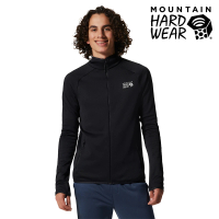 【Mountain Hardwear】Polartec Power Stretch Pro Jacket 保暖刷毛立領外套 男款 黑色 #1993441