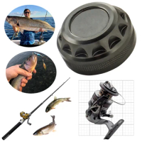 Fishing Reel Handle Cap Aluminum Alloy Handle Grip Cap Spinning Reel Handle Cap for Shimano Spinning Reel