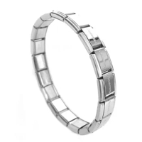 Fashionable Stainless Steel Geometric Round Bangle Bracelet for Women and Men