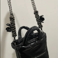 PROMO - NOCTURNE BAG STRAP / TALI TAS / MANIK MANIK / BLACK NIKEL