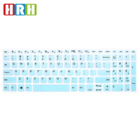 HRH Gradient Rainbow Keyboard Covers Keypad Skin Protector Protective Film For Lenovo Xiaoxin cao5000 ideapad 320s-15