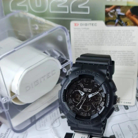 Jam Tangan Pria Digitec 2032 Dual Time Original