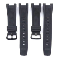 Resin Watch Strap for Casio G-Shock GST-W120L S130L S310 B100 GST-W100G Men Camo Rubber Wrist Band Bracelet GST Series