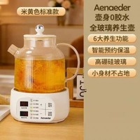 全玻璃多功能花茶壺配電陶爐辦公室煮茶小型養生杯家用養生壺燒水
