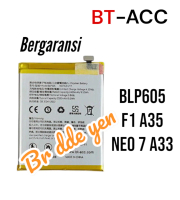 Baterai BT-ACC For Oppo F1 . A35 . Neo 7 . A33 . BLP605 BLP 605 BLP-605 Battery Batere Batrei Batrai