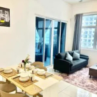 住宿 SG 1-6Pax 1Room 4Bed Sky Pod Puchong IOI Mall LRT 蒲種