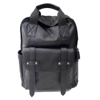 Leather Men's Backpack 15-inch Business Bag Tablet Cowhide Sports Backpack