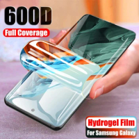 Full Cover Hydrogel Film For Samsung Galaxy M32 M12 M21 M31s Film Screen Protector for Samsung M53 M13 Protective Film
