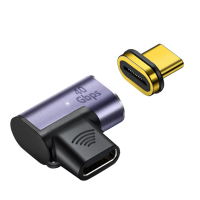 อะแดปเตอร์มัลติฟังก์ชั่น, Type-C, 40Gbps การส่งผ่านและตัวแปลงการชาร์จ, การออกแบบแม่เหล็ก