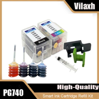 PG-740XL PG-740 PG740 PG 740 CL-741XL CL-741 CL741 CL 741 Smart Cartridge Refill Kit for Canon PIXMA MG 2170 Printer